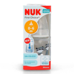 Nuk Biberon Baby Safari 0-6 Silicona 150Ml