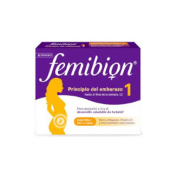 Femibion 2 Embarazo Con Ácido Fólico Y Dha, 28 Cápsulas + 28 Comprimidos