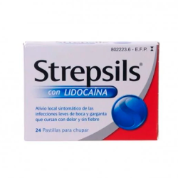 Strepsils con lidocaina pastillas para chupar