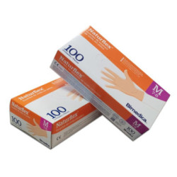 Guantes Naturflex Vin S/P T-S 100U
