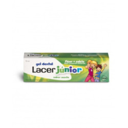 Lacer Gel Dental Junior Sabor Menta 75 Ml.
