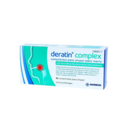 Deratin complex 30 comprimidos para chupar (sabor menta)