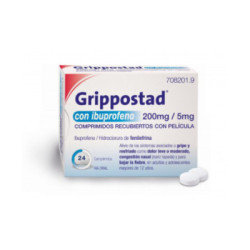 Grippostad con ibuprofeno 200 mg 5 mg 24 comprimidos recubiertos