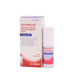Normobucal 200 mg ml solucion para pulverizacion bucal 1 frasco 5 ml