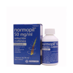 Normopil 50 mg ml 1 frasco solucion cutanea 90 ml